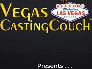 Tatianna, 24, undergoes casting in Vegas for her first camera appearance to launch her career, featuring POV solo scenes in a bedroom.