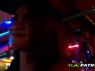 kinky asian girl keeps her hot lingerie on while getting fucked outdoors 😏