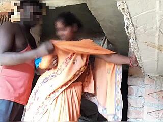 Horny Village Bhabhi's Tight Pussy Assfucked with Big Cock