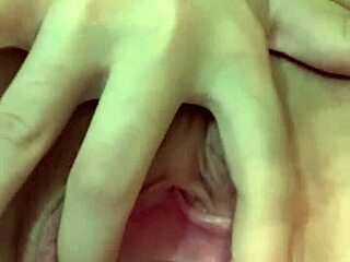 Ritafox masturbates her juicy wet pussy in messy reality teen scene