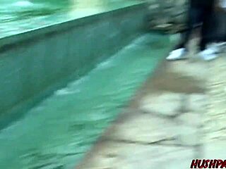 I, naughty Kira Croft, help this frat boy cum hard.