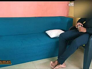 Neighbor Seduces Suman Bhabhi With Parcel Trick And Fucks Her Hard