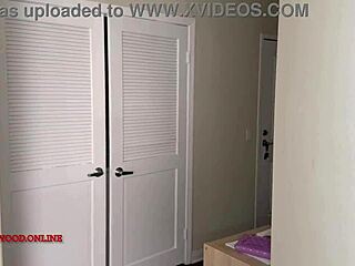 Haley Reed experiences intense double penetration.