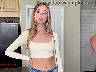 Haley Reed experiences intense double penetration.