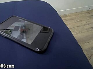 hey, did you see milf stepmom aalyah love bang her stepson after catching him?