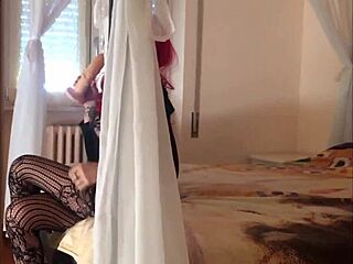 My neighbor hid in my room and licked my ass