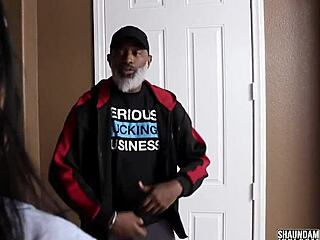 Want an appointment with the big black cock teaser in lingerie?