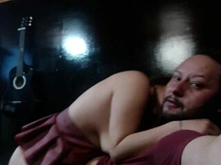 My Young Neighbor Desperate For College Latina Teen Blowjob