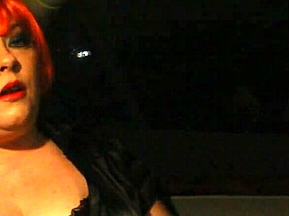Bbw Tina's Smoking Fetish Contrasts With Mistress In Car