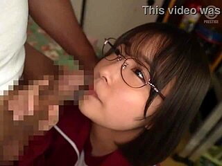 Intense Oiled Titty Fuck With Asuna Kawai's Big Boobs And Glasses