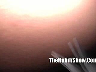 Amateur 18-year-old black teen bitch in ghetto hood endures intense group banging, part 2