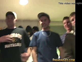 Brunette college girls fuck lesbian in crowd 😍