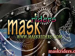 Intense early morning sex with maskrider, horny amateurs in wet creampie