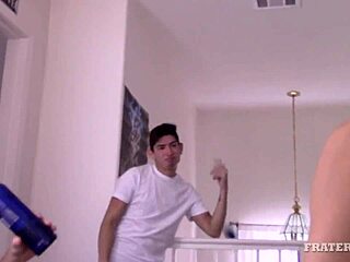 i droped a beer load at the wild party gangbang