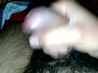 Gay guy jerks off slowly in cumshot scene