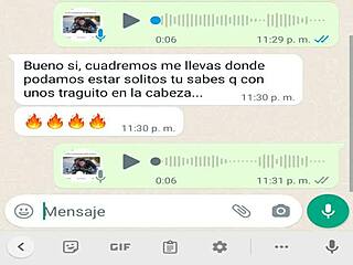 horny teen veneca chats and cums on whatsapp