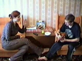 Horny Mother-in-Law Seduces with Forbidden Lustful Desires