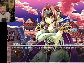 would you confront or run from monster girl in hentai pussy fucking scene