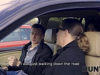 Hit Run and Ram with Kinky Czech Brunette in POV Cowgirl Ride