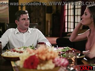 Milf Sofie Marie Sucks Big Cock And Shares It With Silvia Saige