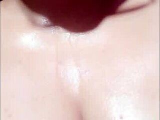 Stepsister fantasizes intense sex with stepbrother while touching herself