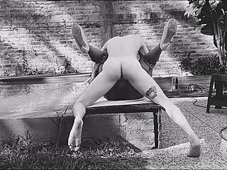 that latina transsexual is having sex with her partner