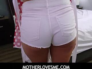 Lucky Stepson Offers Young Dick To Stepmom Candice