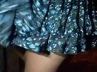 Sofia, 18-year-old Brazilian, boldly shows her body on public streets. Her daring display shocks everyone!