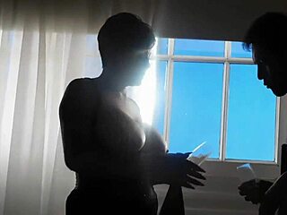 I end up drinking champagne and fucking on the terrace