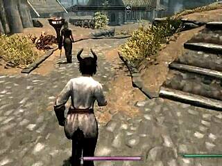 Intense Skyrim Orgy With Multiple Partners In Oral Assfucking And Anal Action
