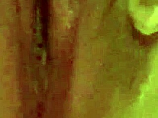 horny teen 18+ uses cucumber as a dildo