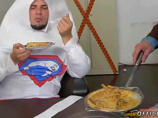 Straight male explores self-pleasure in hot nude panties scene turning gay