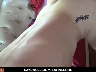 latin boy tricked into blowing and riding big dick