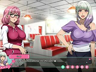 Futa Fix Futanari Hentai Game Pornplay Ep 3 Huge Facial Cumshot In The Night Club Bathroom