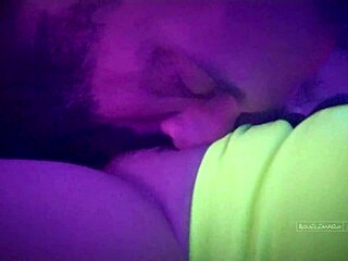 morena safada escapes party for dark room blowjob