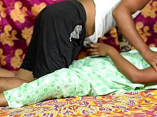 Beautiful Lady Enjoys Intimate Moments with Her Husband