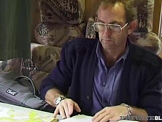 Yo, check this blonde tania cheating with a bbc taxi driver! 😜