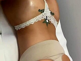 Massaging that MILF's ass again with her star tattoo in session 3, so relaxing.