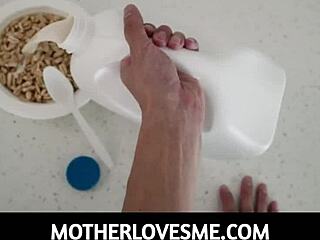 Caring Stepmom Brooklyn Chase Helps Her Stepson With Nursing