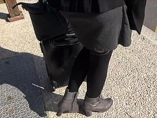 Luna Rival says, 'Fuck me hard, Professor, in my lingerie.'