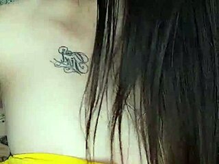 Girl teases wet pussy on video call.