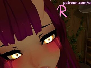 Horny Hentai Goddess Drives You Wild in VRChat ERP