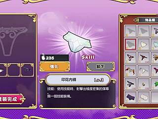 Hgame: Dreamy Succubus Lulu in Holy Attire Bends Over for Action