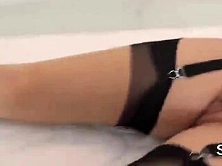 unfaithful british mature lady sonia teases with her massive chest display