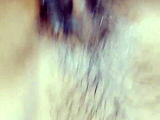 Latina amateur bent over in doggystyle creampie sex.