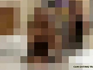 i will make sure you eat up all your cum cei