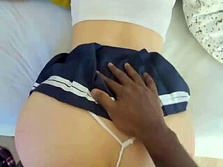 Suggestive Asian Girl Met At University For Bent Over Fucking. Intense Sessions With Big Black Cock.