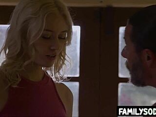 Stepdaughter sneaks a peek at stepparents banging hard! 😏