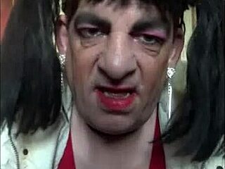 Bisexual Crossdresser Swallows Sperm