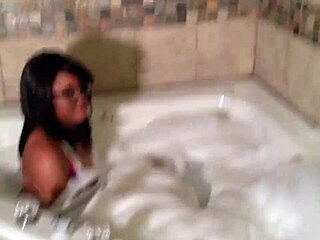 Angel Love rips clothes and sucks Don Whoe's cock wetly next to neighbors 😏